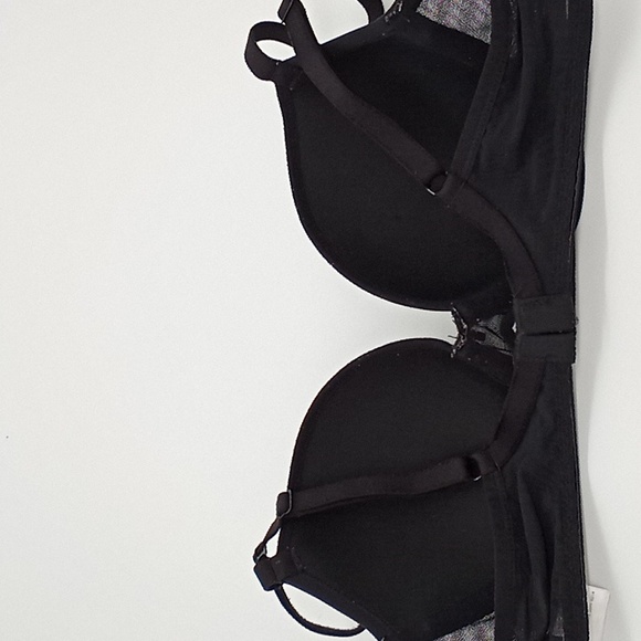 Freya Cameo Underwire Deco Plunge Bra Black 34C - Picture 6 of 11